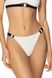 Swimming trunks white and black Levis Jasmine 6415/20, Біло-чорний, L