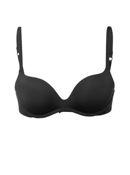 Бюстгальтер push-up с мягкой формованной чашкой черный Luna L1507A Azalea