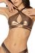 Soft swimming bra bronze NALY Jasmine 6341/21, Бронзовий, M